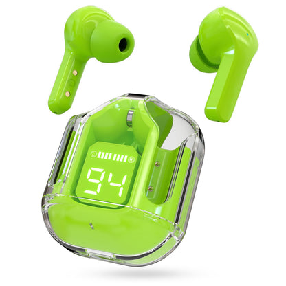 Air 31 TWS Transparent Earbuds – High Bass, Smart Display, Bluetooth 5.3