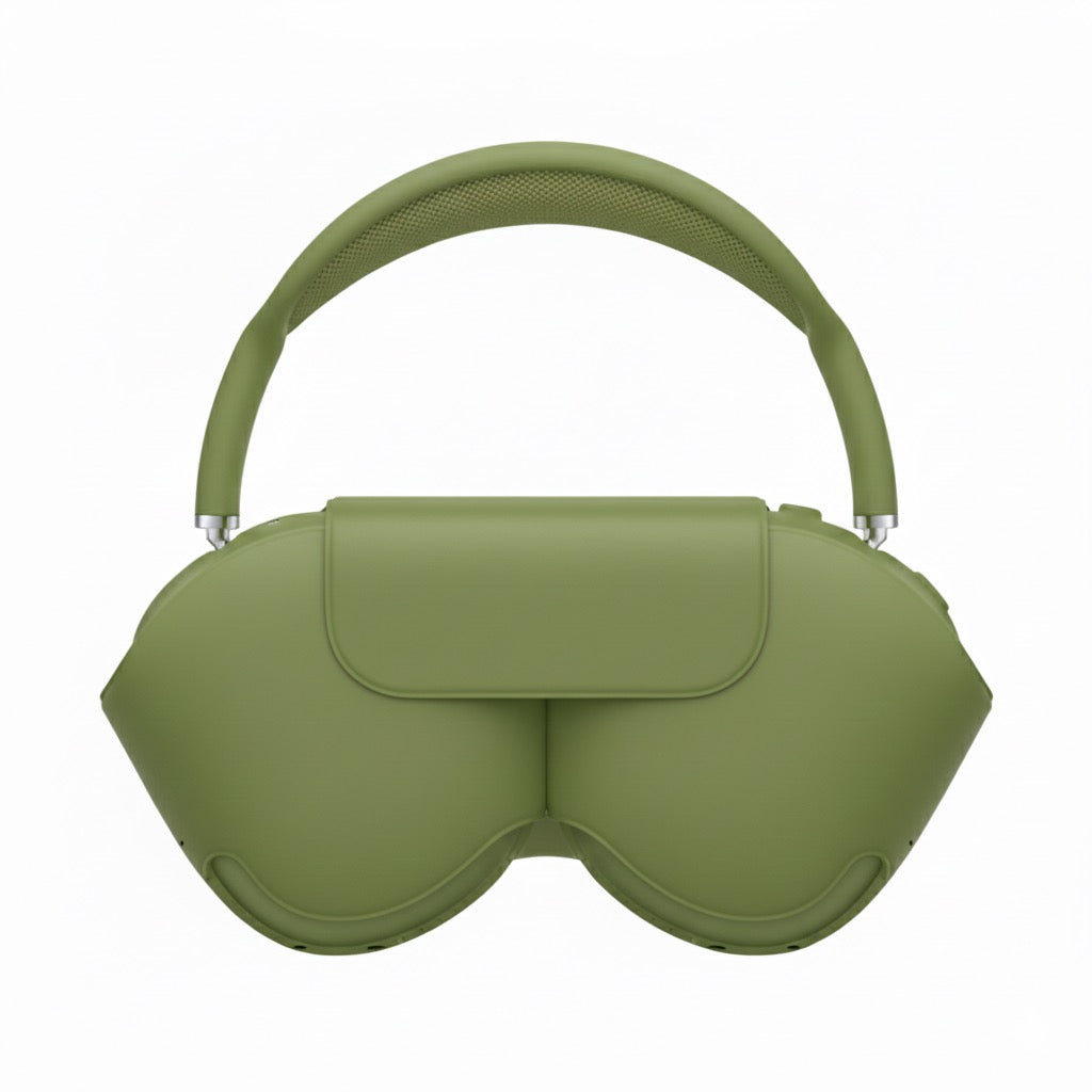 Apple Airpods Max With Pop Up & Free Leather Case ( Works with Android & iOS Both)