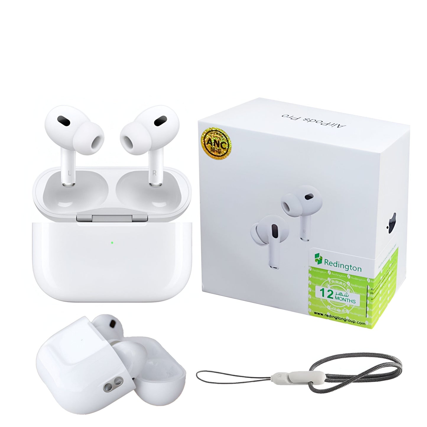 AirPods Pro 2 – Made in California USA | Super Quality Buzzer Edition With Free Silicone Cover & Free Delivery